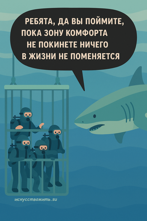 Выход из зоны комфорта — сомнительная идея