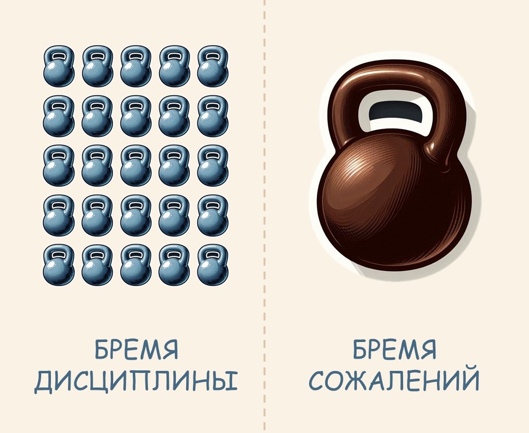 Гири: Бремя дисциплины и бремя сожалений
